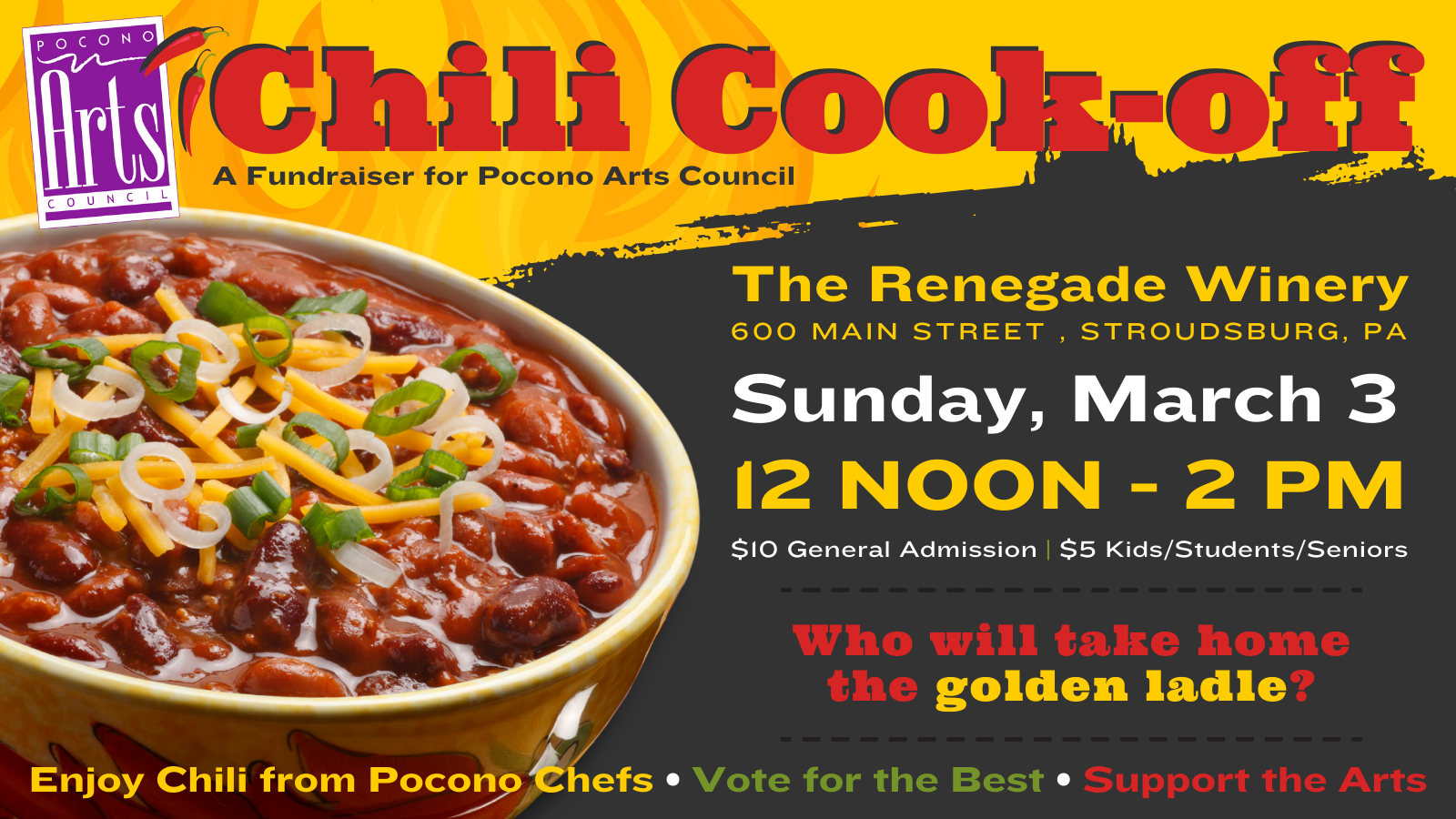 Chili Cook-off | March 3, 2024