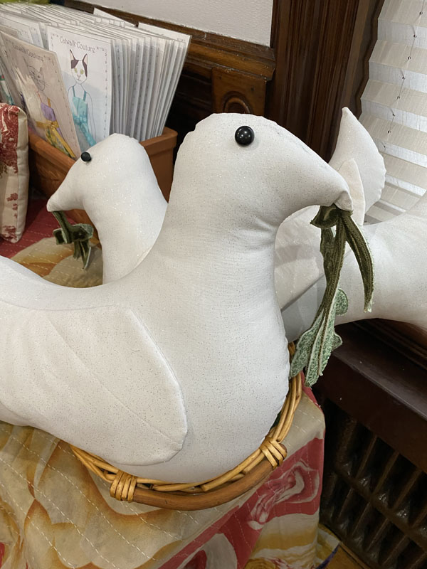 Peace Dove Pillow from Sugarcoat Couture