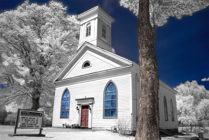 Church Scene - Samet