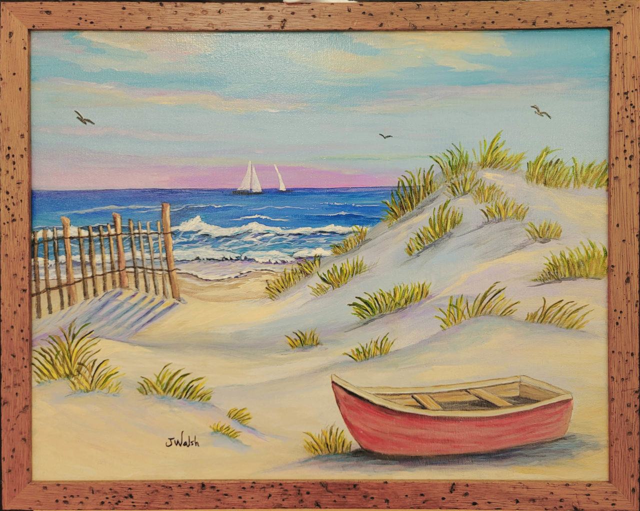 Sailing Near the Dunes - Judy Walsh