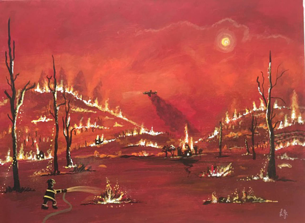 California Burning - Laura Gonzalez