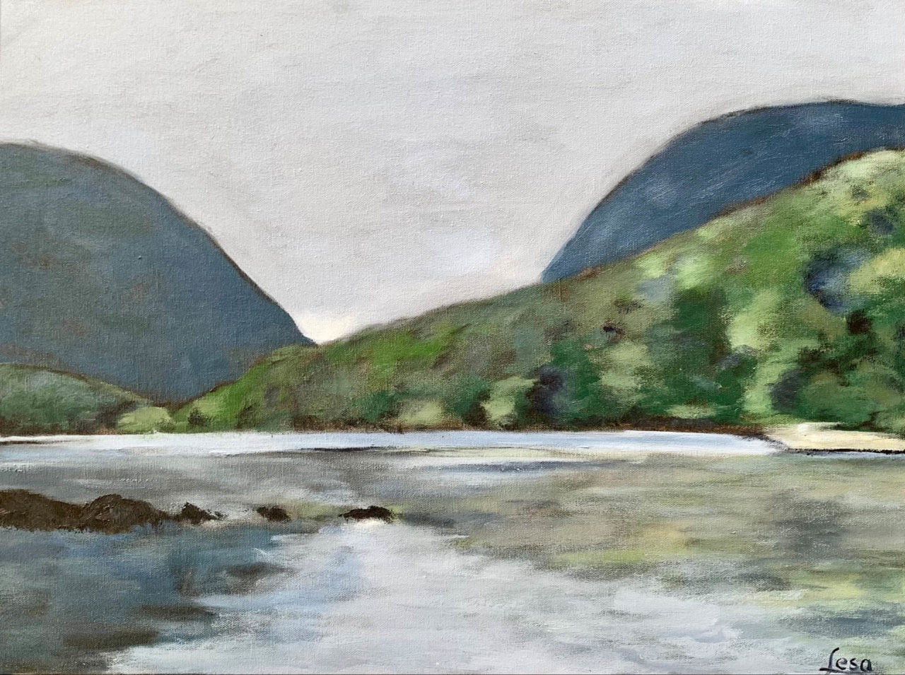 Water Gap Afternoon - Lesa Ross